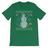 Funny Snowman Ugly Christmas Sweater Design