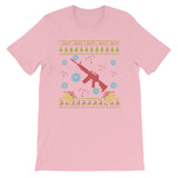 Gun Christmas Ugly Sweater Design Military Veteran Design