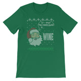 Funny Adult Christmas Ugly Sweater Design Wine Lovers Gift