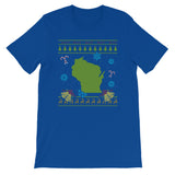 Wisconsin Christmas Ugly Sweater Design