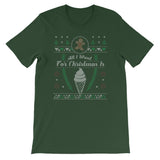 Ice Cream Christmas Ugly Design