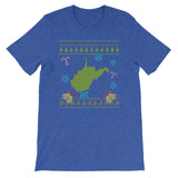 West Virginia Christmas Ugly Sweater Design