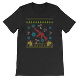 Gun Christmas Ugly Sweater Design Military Veteran Design