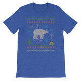 Bear Hunting Christmas Ugly Design Bear Hunter Design