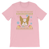 Boston Terrier Christmas Ugly Sweater Design