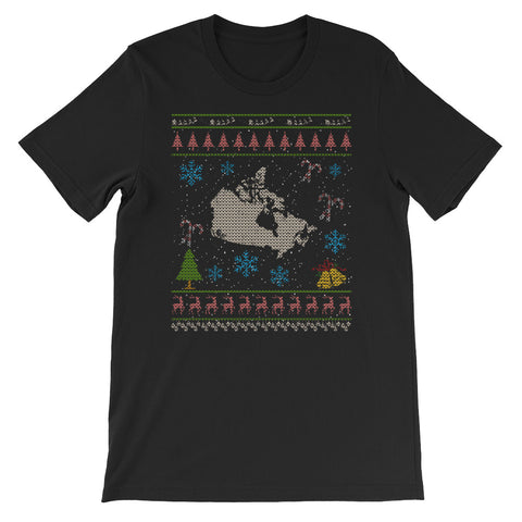 Canada Christmas Ugly Design Canadian