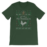Pet Rooster Christmas Ugly Design
