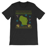 Wisconsin Christmas Ugly Sweater Design