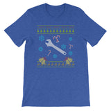 Auto Mechanic Wrench Christmas Sweater Design