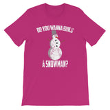 Funny Family Christmas Design Wanna Build A Snowman