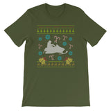 Snowmobile Christmas Ugly Sweater Design