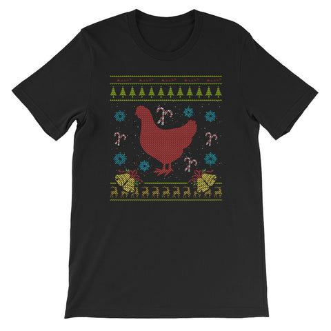 Chicken Christmas Ugly Design Sweater Ugly Design
