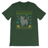 Yorkie Christmas Ugly Sweater Design