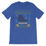 Piano Christmas Ugly Sweater Keyboard Pianist Design