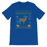 Alpaca Christmas Sweater Design Vet Tech Veterinarian