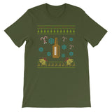 Drinking Ugly Christmas Sweater Design Bourbon