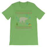 Bear Hunting Christmas Ugly Design Bear Hunter Design