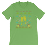 Christmas Wine Champagne Christmas Sweater Ugly Design