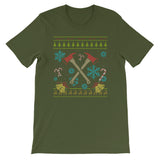 Firefighter Gift Christmas Ugly Sweater Design Volunteer Fire