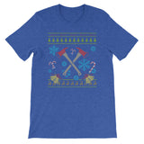 Firefighter Gift Christmas Ugly Sweater Design Volunteer Fire