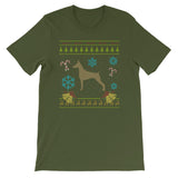 Ugly Sweater Christmas Design Doberman Dobie Mom Design