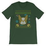 Boston Terrier Christmas Ugly Sweater Design