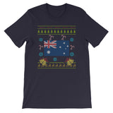 Aussie Christmas Ugly Design Sweater Ugly Design