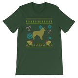 Ugly Sweater Christmas Design Border Collie Design