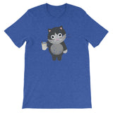 Funny Cat Drinking Eggnog Cat Lover