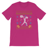 Weight Lifting Gym Christmas Ugly Sweater Design