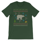 Bear Hunting Christmas Ugly Design Bear Hunter Design