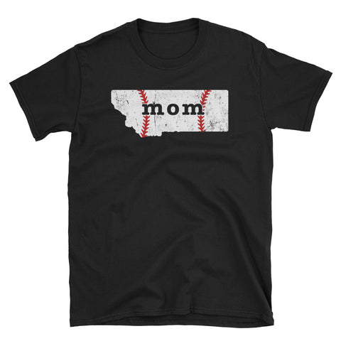 Montana Mom Baseball T Shirts Softball Mom Shirts