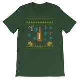 Drinking Ugly Christmas Sweater Design Bourbon