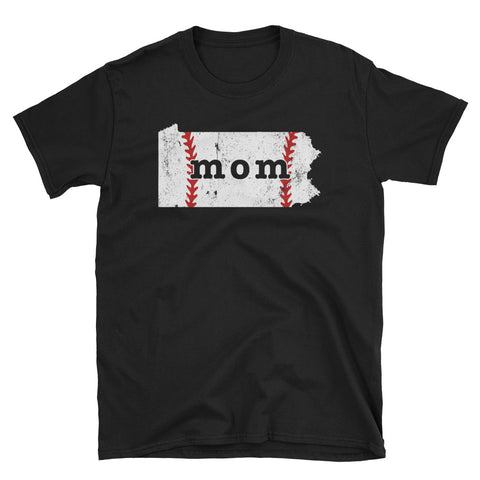 Pennsylvania Mom Baseball Shirts Softball Mom T Shirts