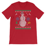 Funny Snowman Ugly Christmas Sweater Design