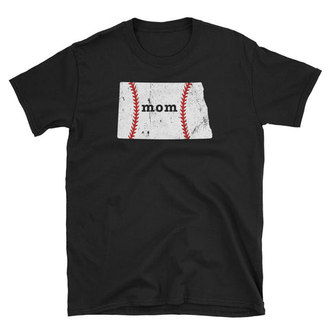 North Dakota Mom Baseball Shirts Softball Mom T Shirts