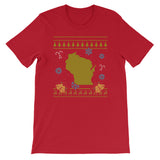 Wisconsin Christmas Ugly Sweater Design