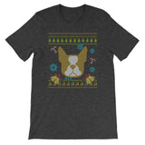 Boston Terrier Christmas Ugly Sweater Design