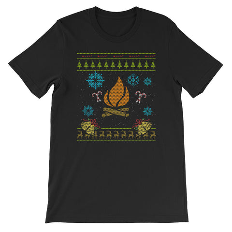 Camping Christmas Sweater Design Southern Design
