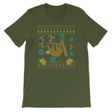 Sloth Christmas Ugly Sweater Design