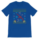 Gun Christmas Ugly Sweater Design Military Veteran Design
