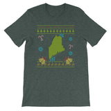 Maine Christmas Ugly Sweater Design