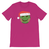 Funny Emoticon Emoji Santa Claus Christmas