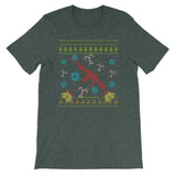 Gun Christmas Ugly Sweater Design Military Veteran Design