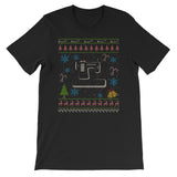 Sewing Machine Christmas Ugly Design Seamstress Grandma