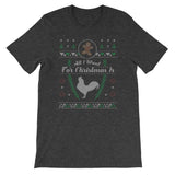 Pet Rooster Christmas Ugly Design
