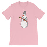 Funny Christmas Music Snowman Keyboard Player Piano Pianist