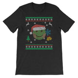 Funny Smiling Santa Emoticon Ugly Christmas Sweater Design