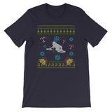 DJ Christmas Sweater Design Deejay House Music Design