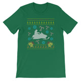Snowmobile Christmas Ugly Sweater Design